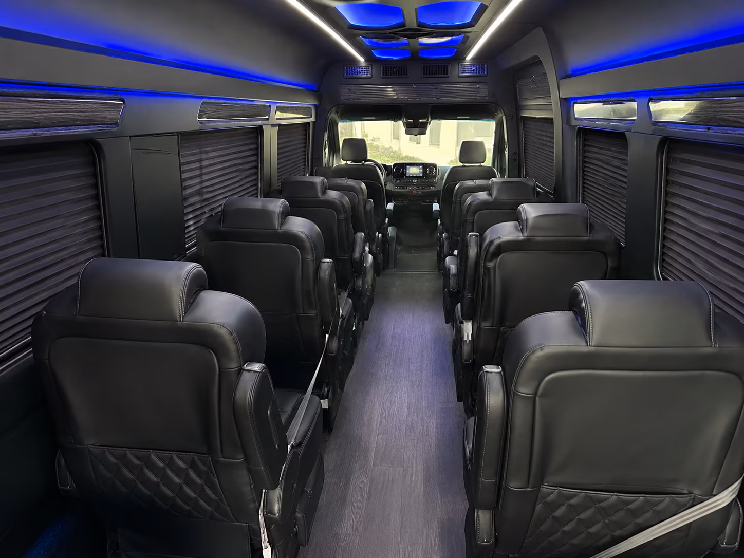 Boston Airport Shuttle & Transportation party bus exterior