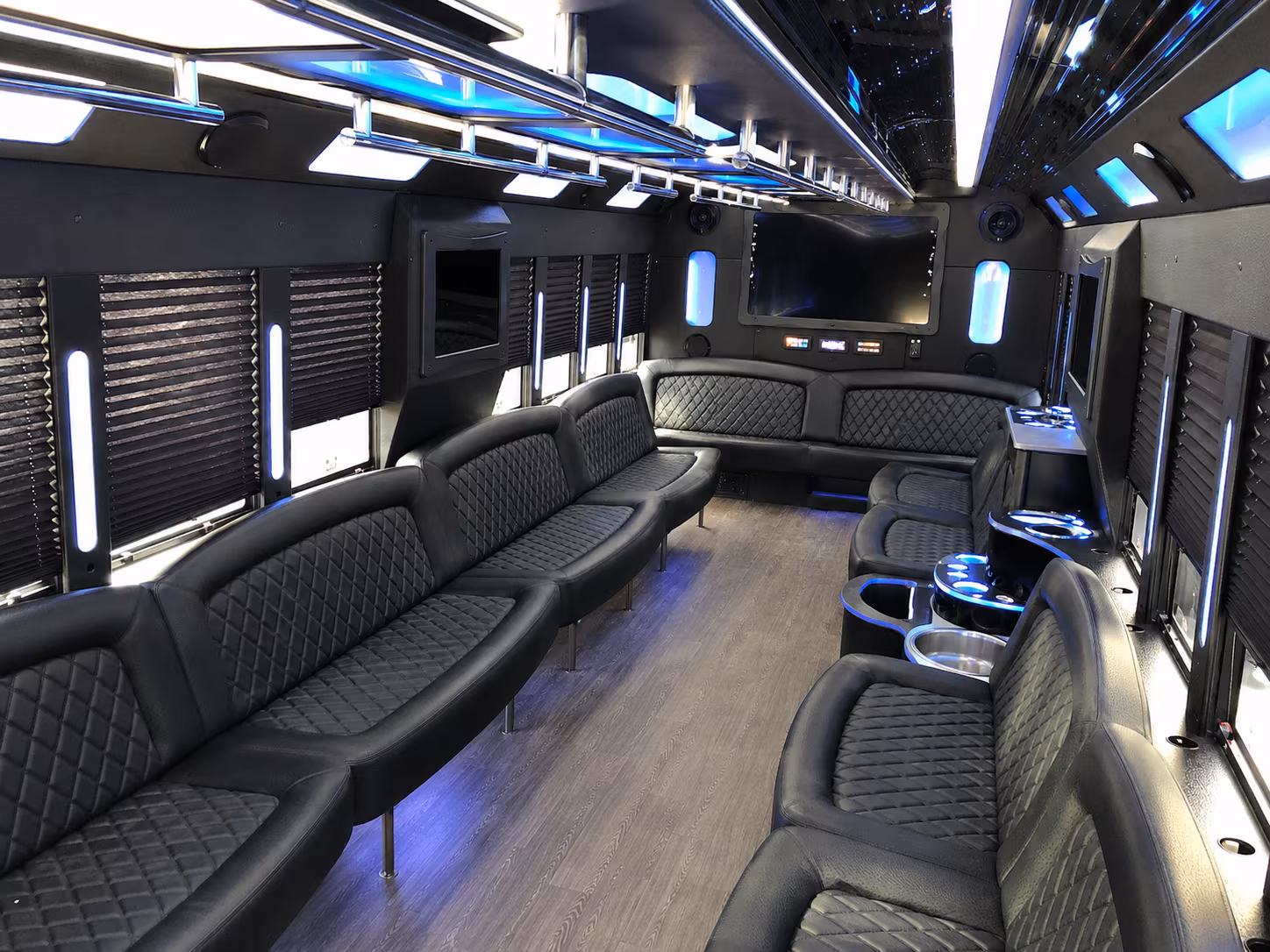 Boston Concert & Music Festival Transportation party bus exterior