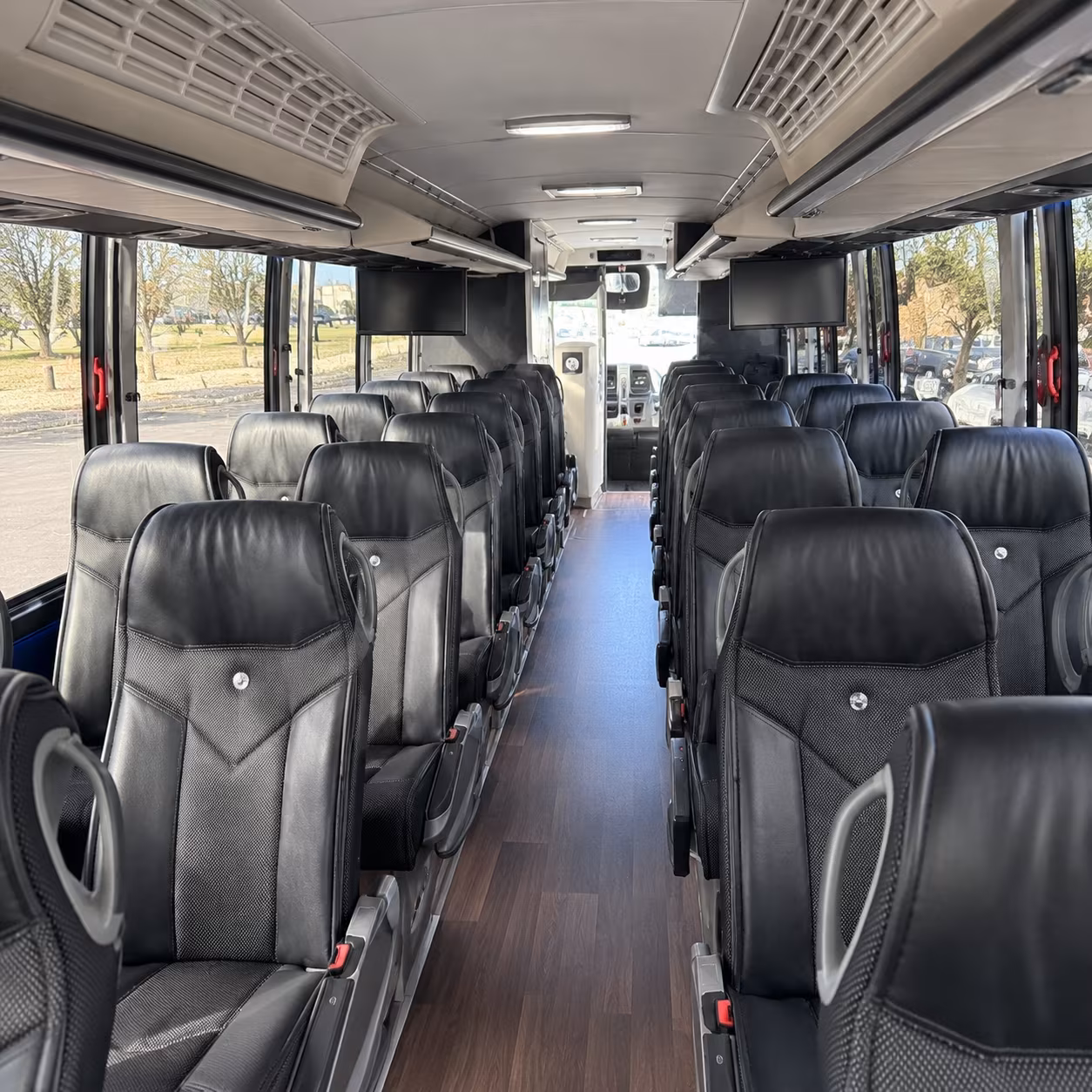Boston Corporate Transportation party bus exterior
