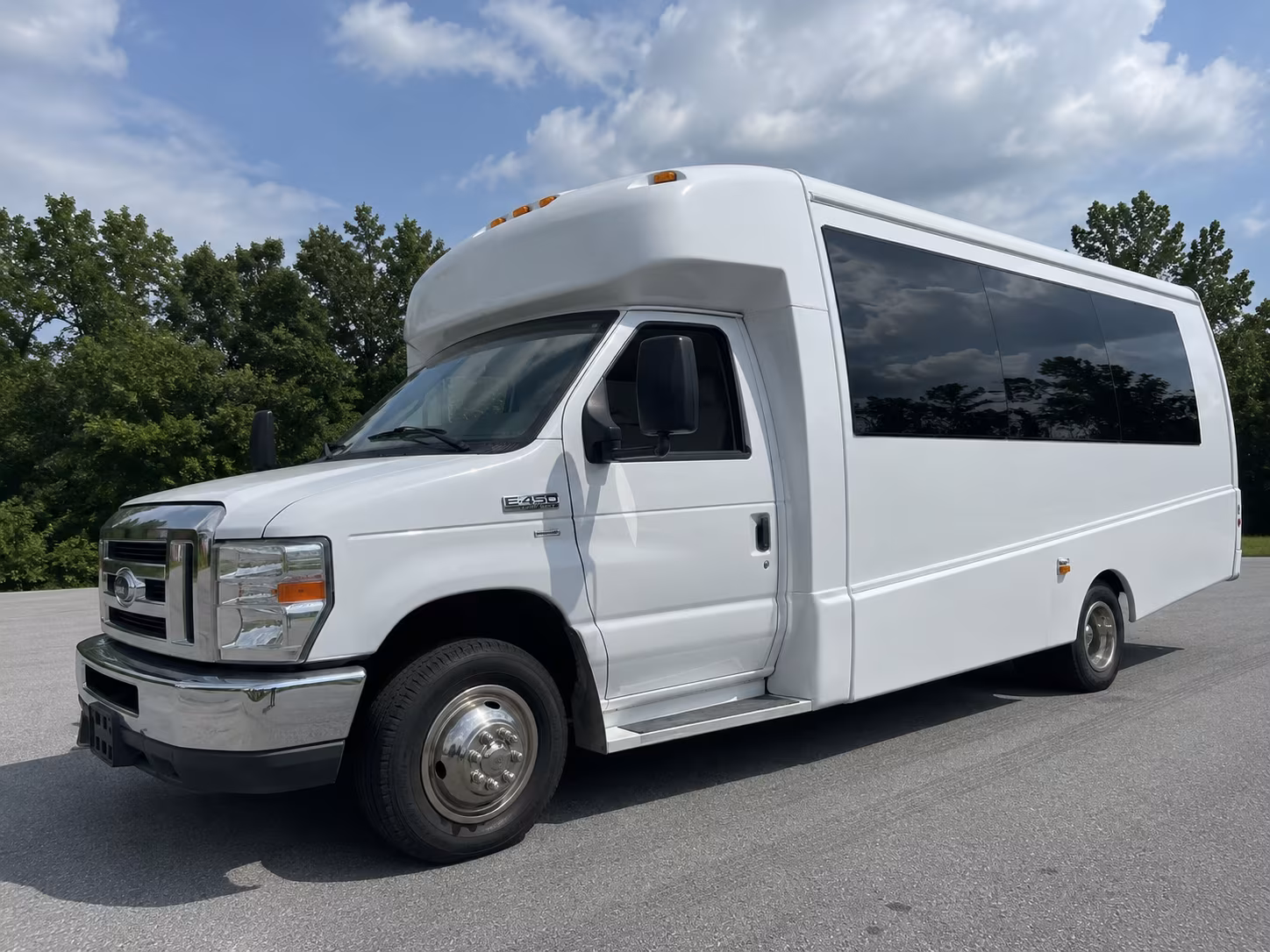 Boston Private Event Transportation party bus exterior