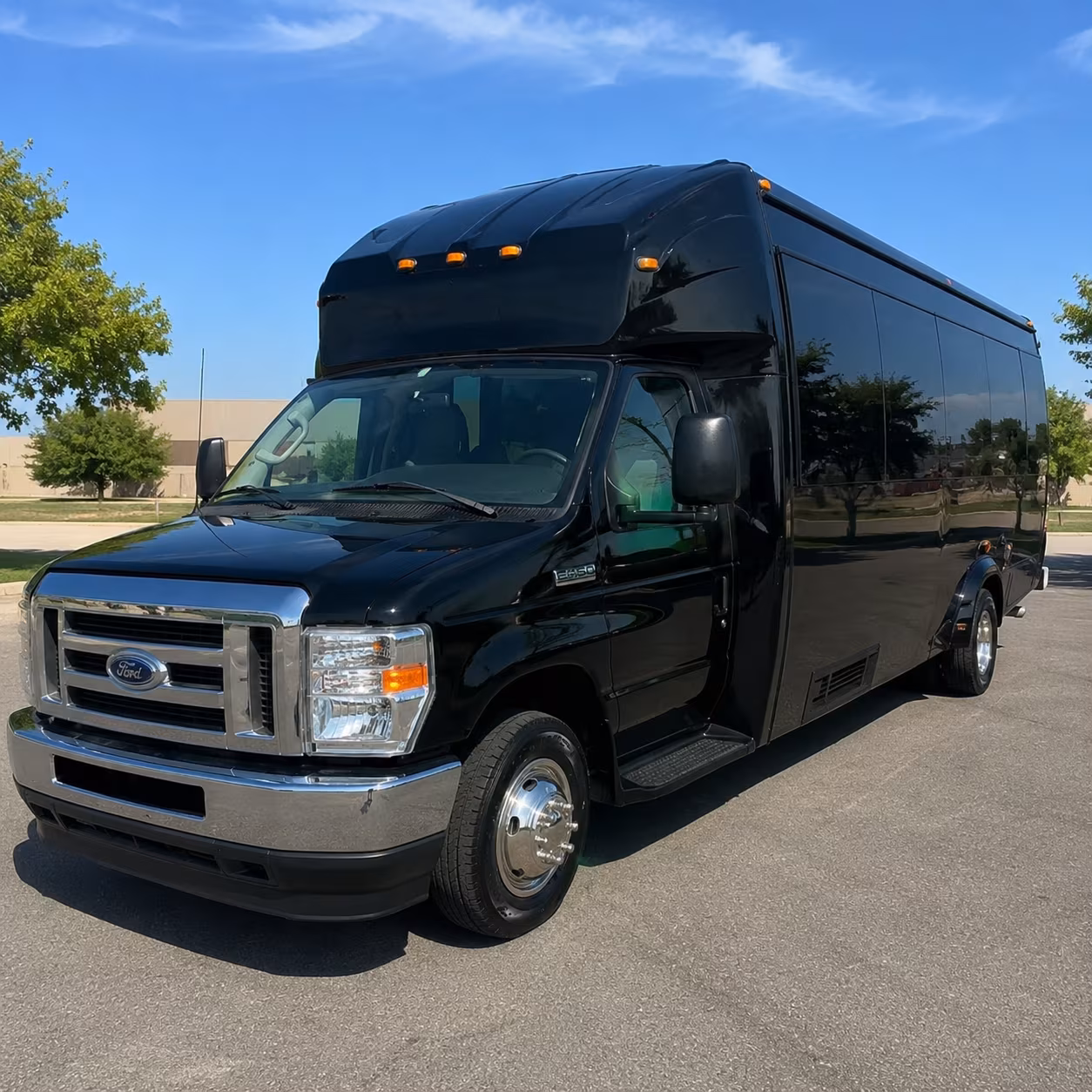 Boston Sporting Event Transportation party bus exterior