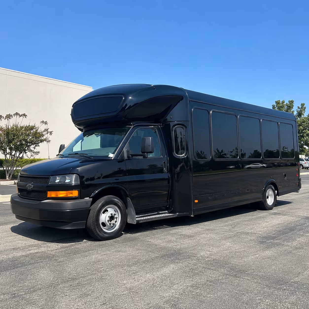 Boston Sporting Event Transportation party bus exterior