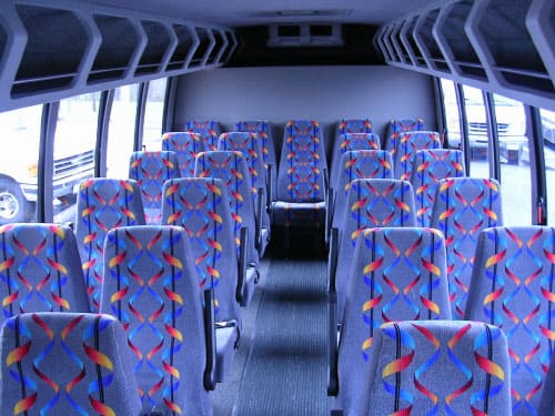 Waltham 15-35 Passenger Minibuses Interior