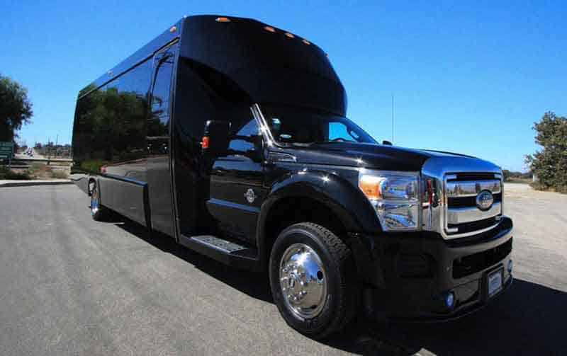 Newton 30 Passenger Party Bus Black