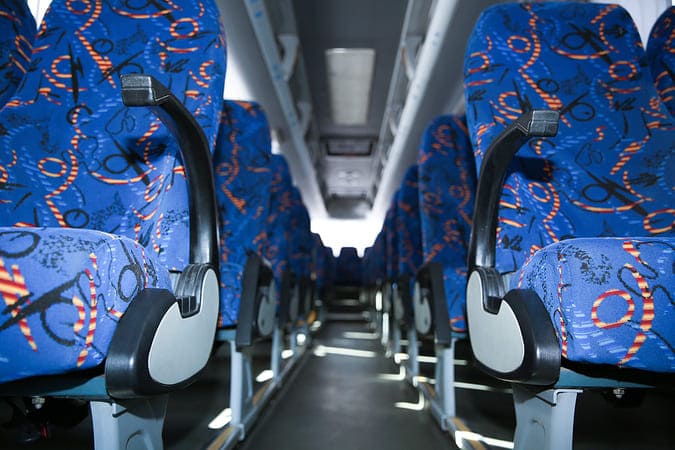 Cambridge 47-56 Passenger Charter Buses Interior