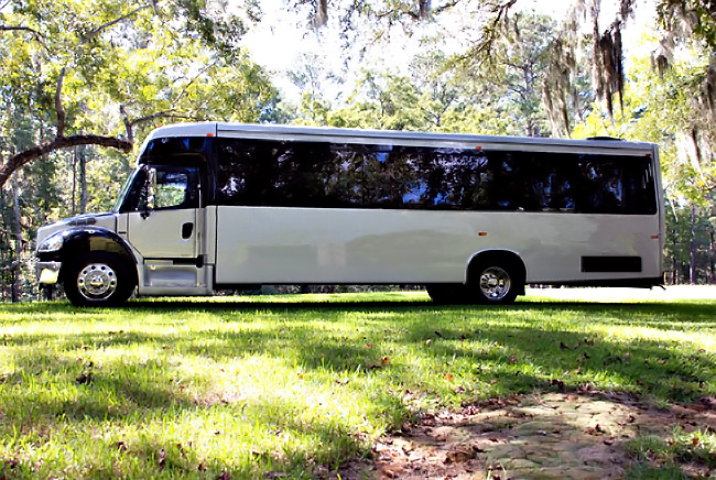 Boston Mass 40 Person Shuttle Bus